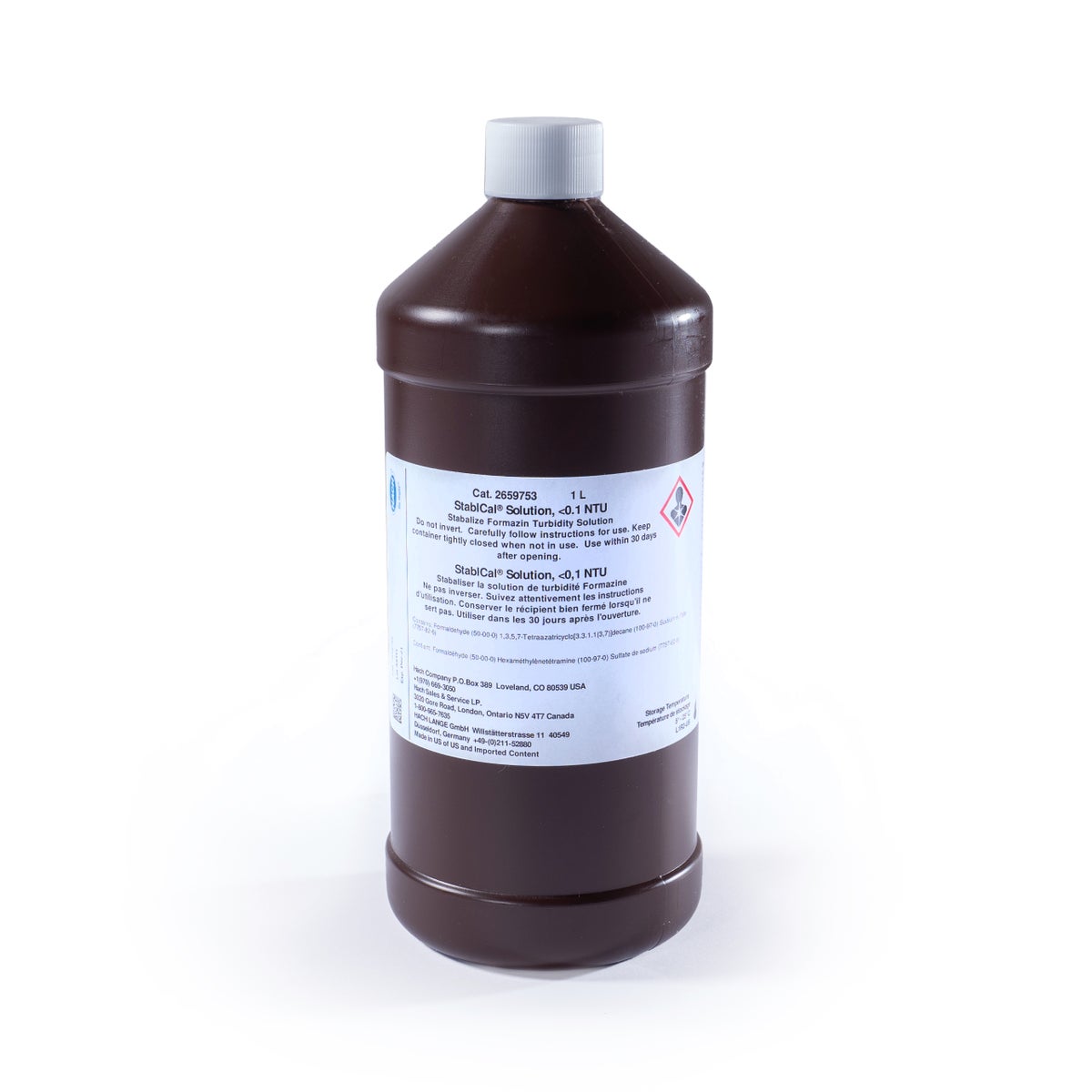 Stablcal Soln, 0.1 - 0.2 NTU 1L