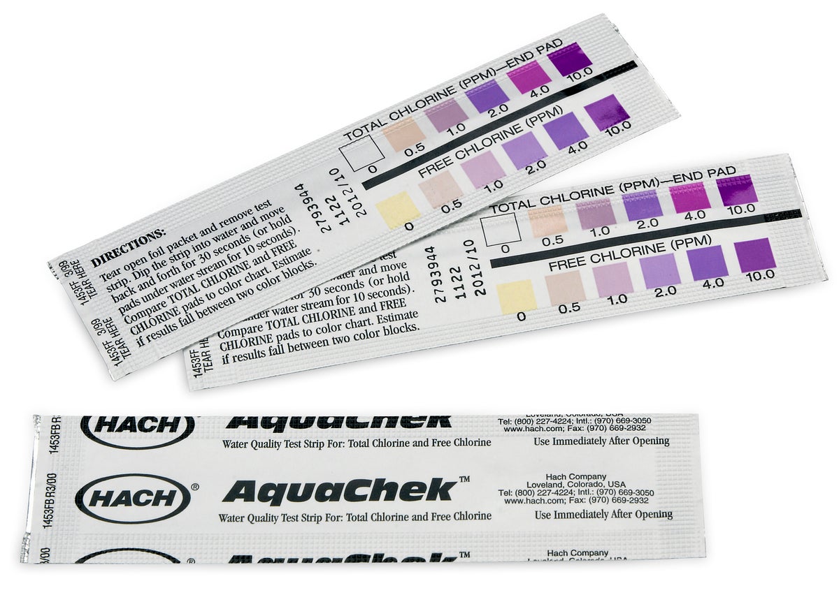 Test Strips Chlorine/ — Chloride Test Kits 0-10PPM 250 pcs