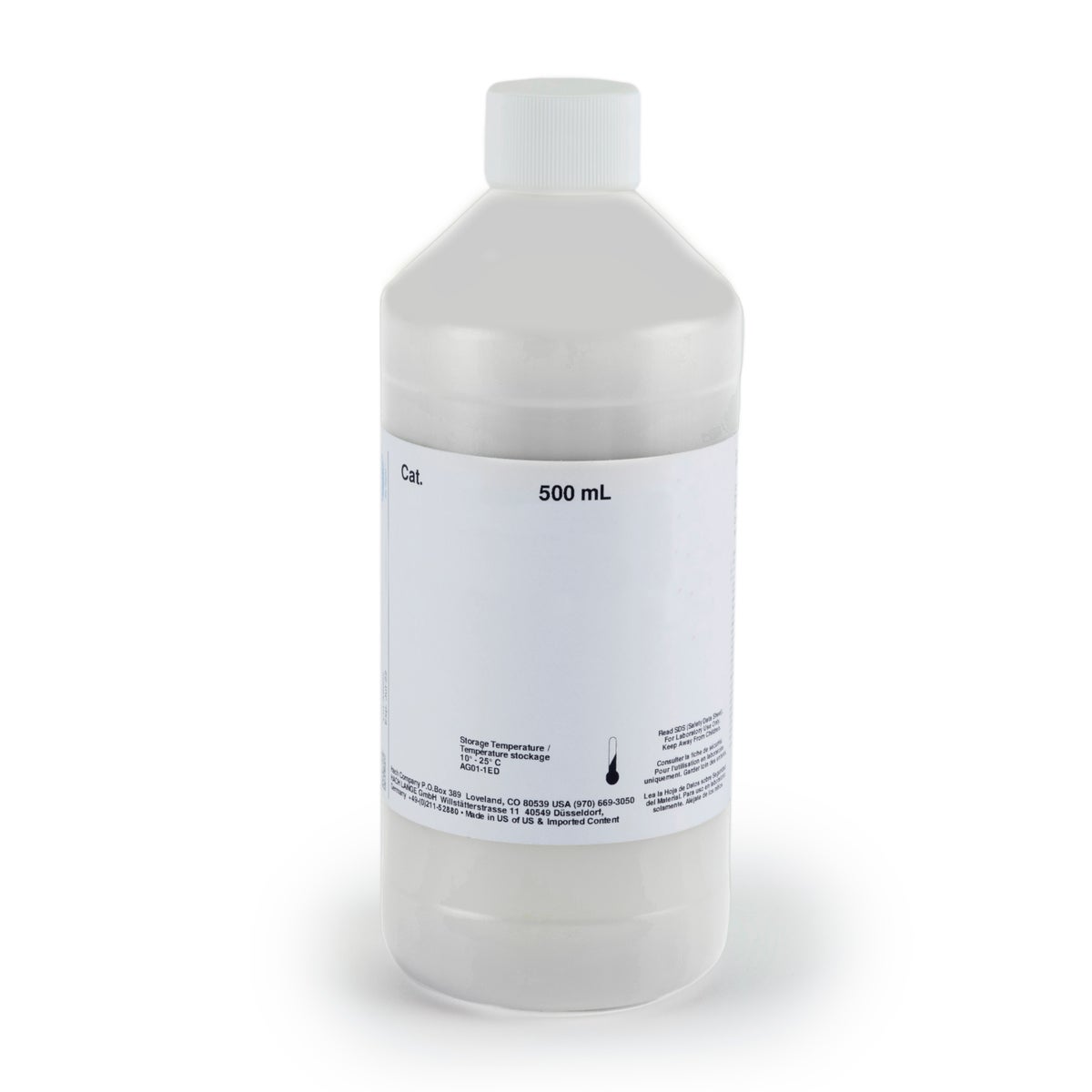Fluoride standard solution, 0.5 mg/L — as F (NIST), 500 mL