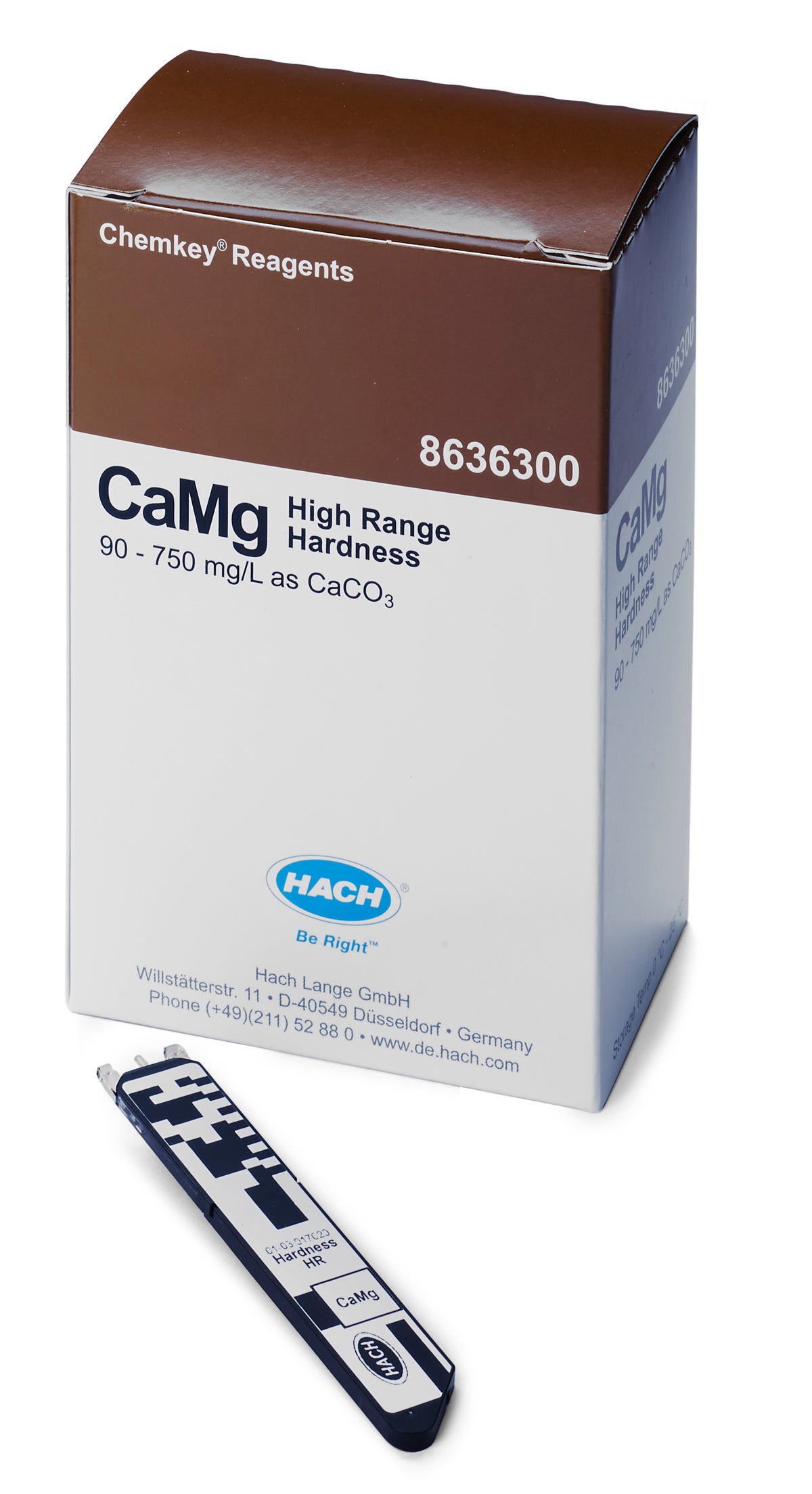 Hardness — 90-750MG/L CACO3 pk/25