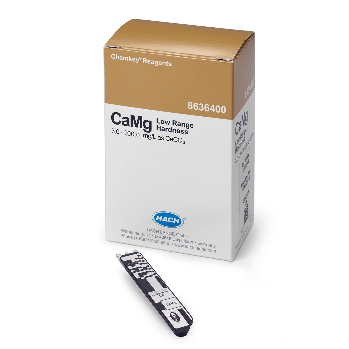 Hardness — 3-100MG/L CACO3 pk/25