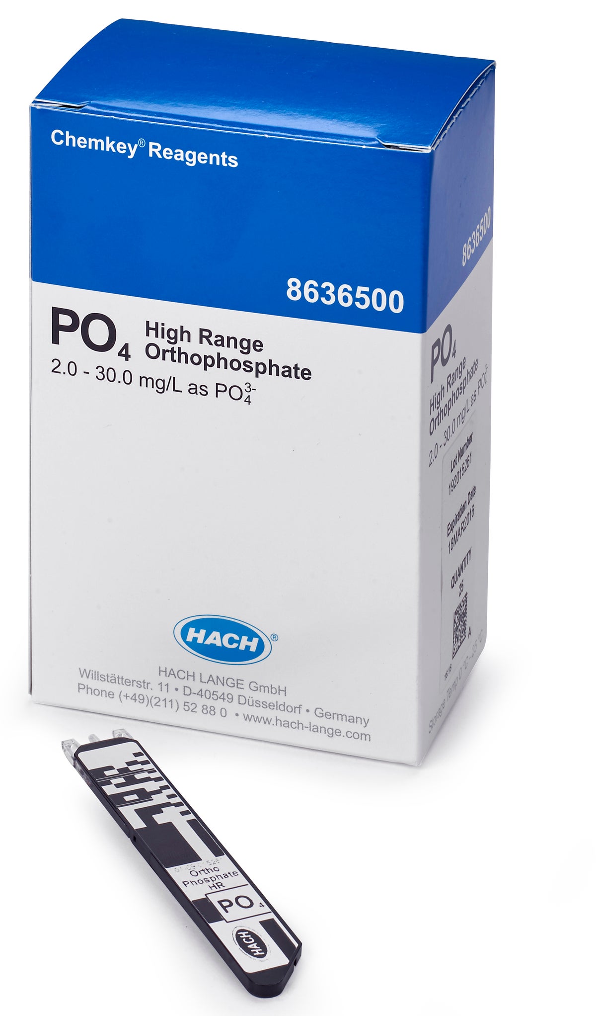 Orthophosphate — 2.0-30MG/L PO4 pk/25