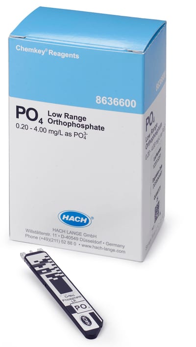 Orthophosphate — 0.20-4.00MG/L PO4 pk/25