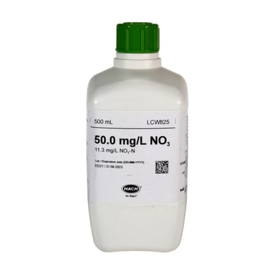Nitrate Standard (NO3/NO3-N) — 50 mg/l NO3, 11,3 mg/l NO3-N