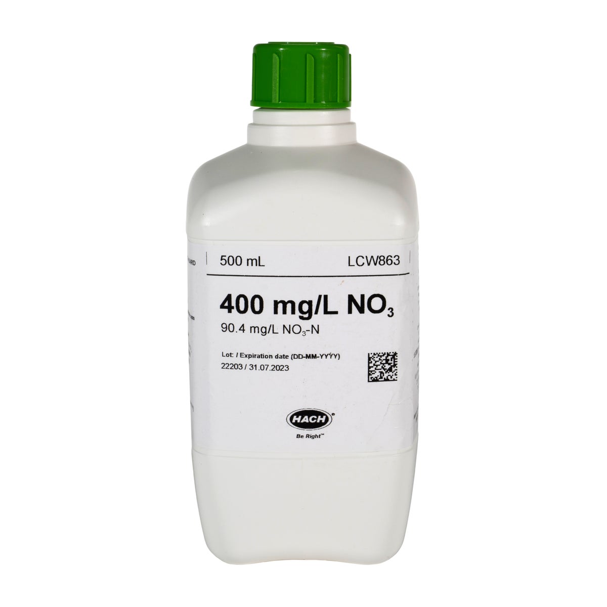 Nitrate Standard (NO3/NO3-N) — 400 mg/l NO3, 90,4 mg/l NO3-N