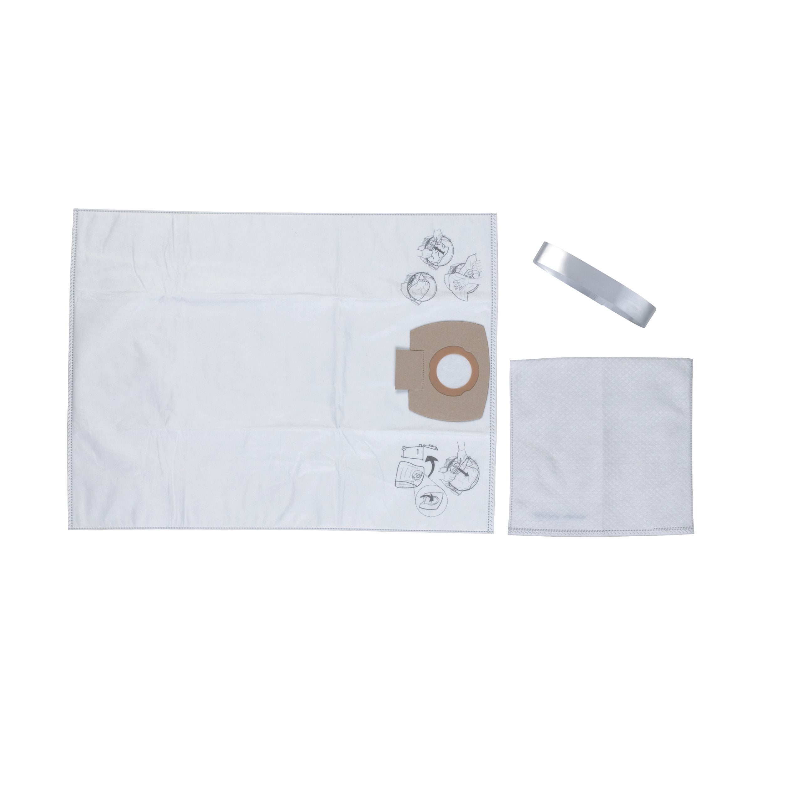 Milwaukee Filter bags, Fleece, 25 l (4932352306)