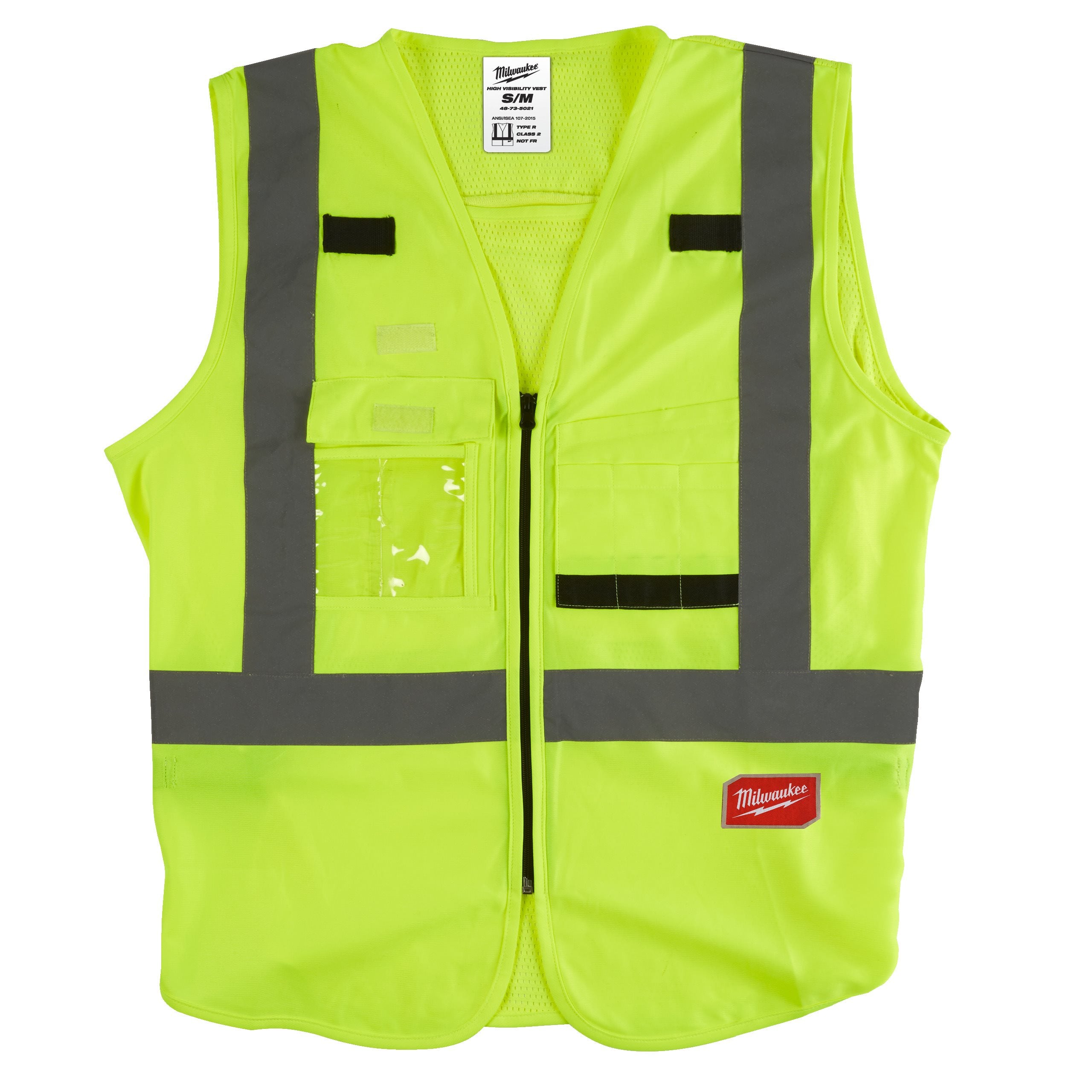 Milwaukee High-visibility vest, High-Visibility Vest Yellow - S/M (4932471889)