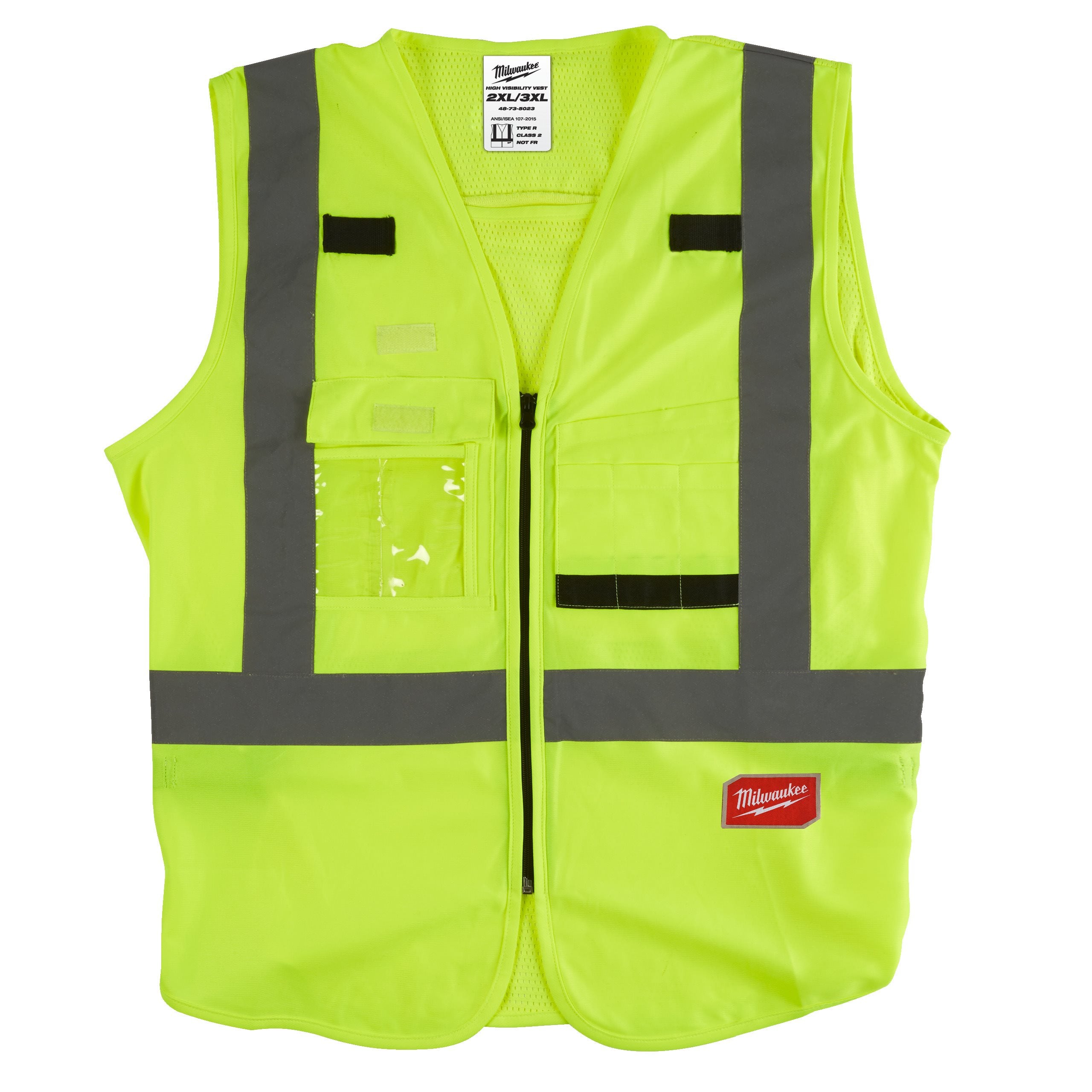 Milwaukee High-visibility vest, High-Visibility Vest Yellow - 2XL/3XL (4932471891)