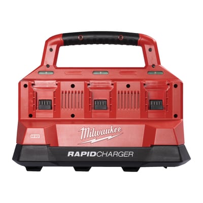 Milwaukee M18™ PACKOUT™ six bay rapid charger, M18 PC6