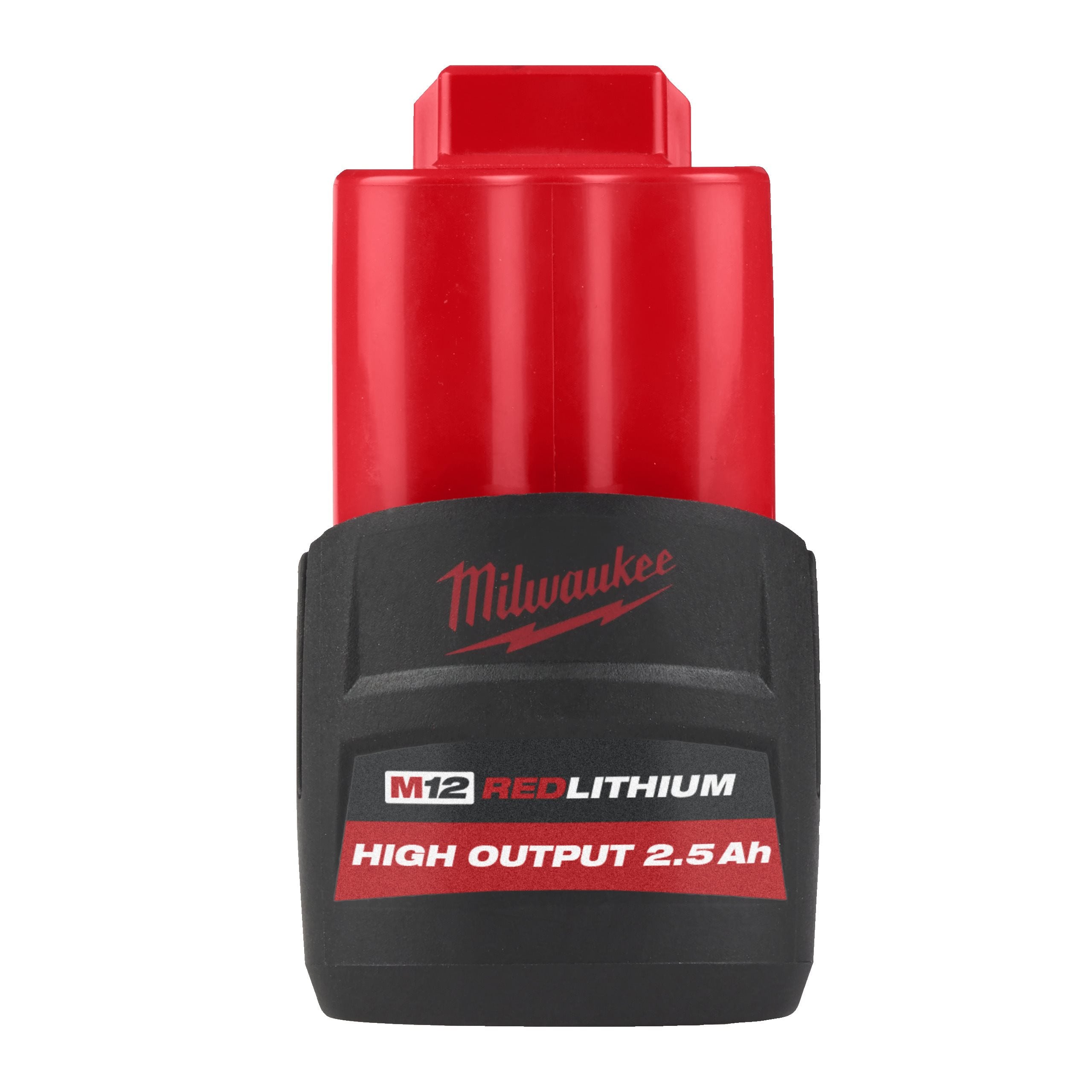 Milwaukee M12™ HIGH OUTPUT™ 2.5 Ah battery, M12 HB2.5 (4932480164)