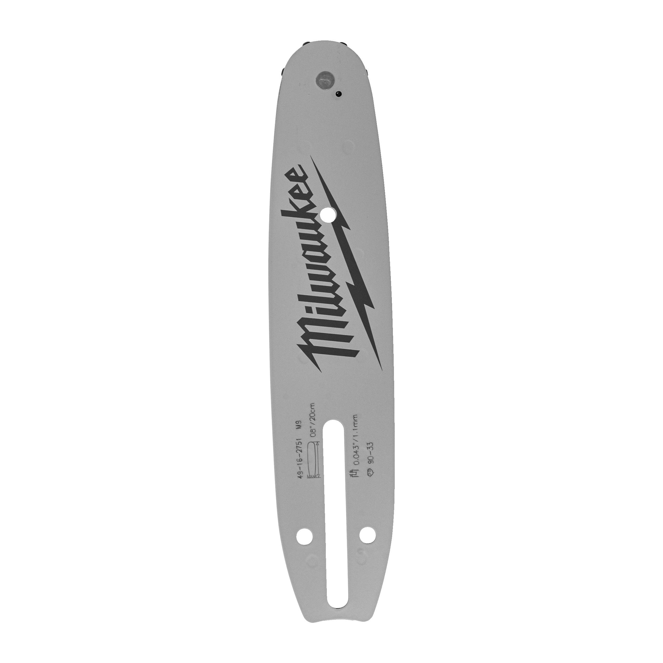 Milwaukee Chainsaw guide bars, 20 cm/ 8″ guide bar ⅜″ x 1.1 mm (4932480169)