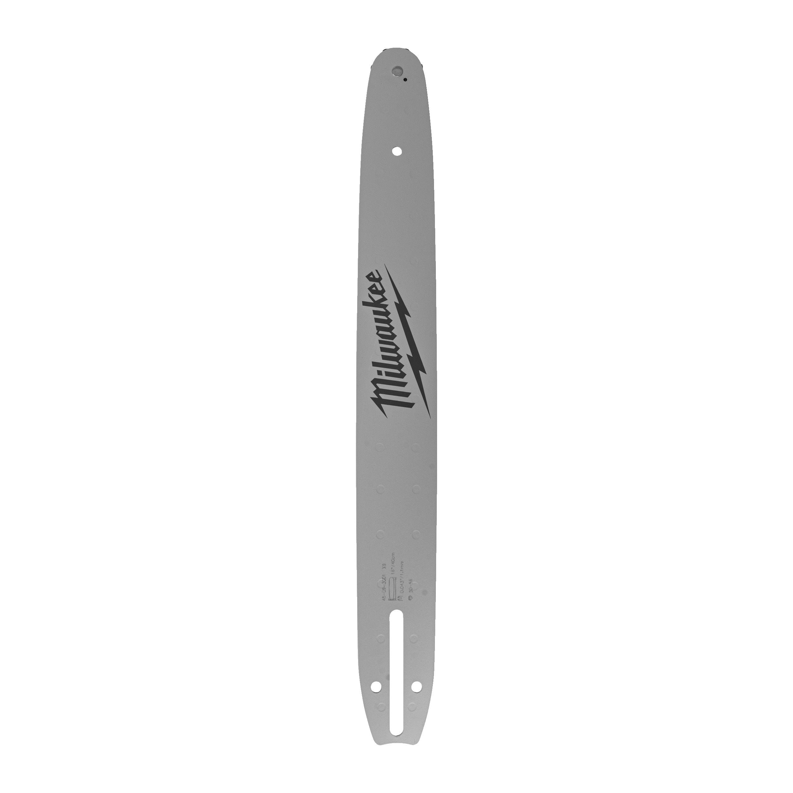 Milwaukee Chainsaw guide bars, 40 cm/ 16″ guide bar ⅜″ x 1.1 mm (4932480174)