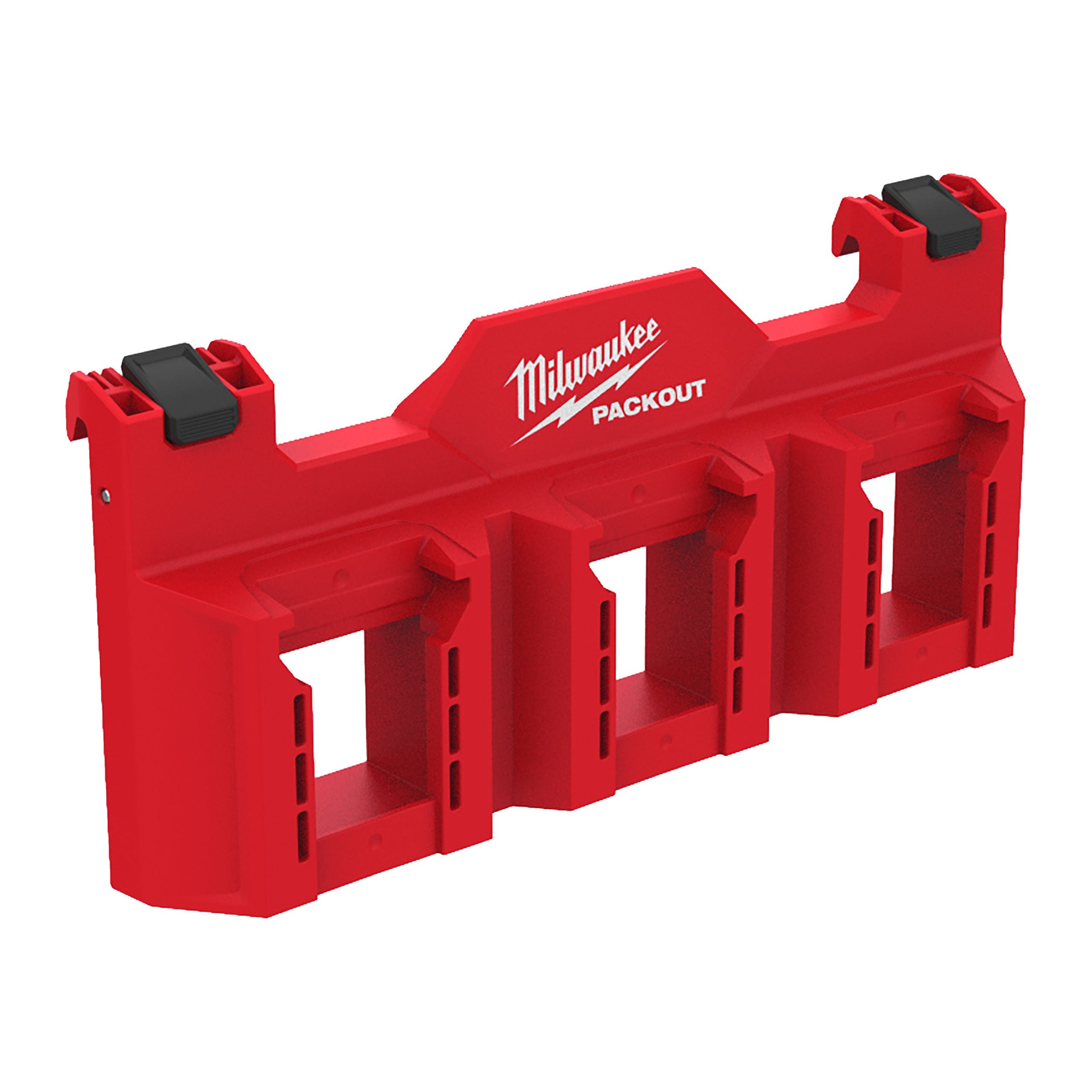 Milwaukee PACKOUT™ tool box attachment M18™ battery rack (4932498645)
