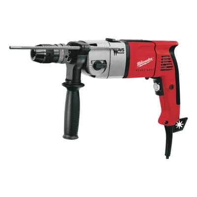 Milwaukee 1010 W 2-Speed percussion drill, PD2E 24 RS