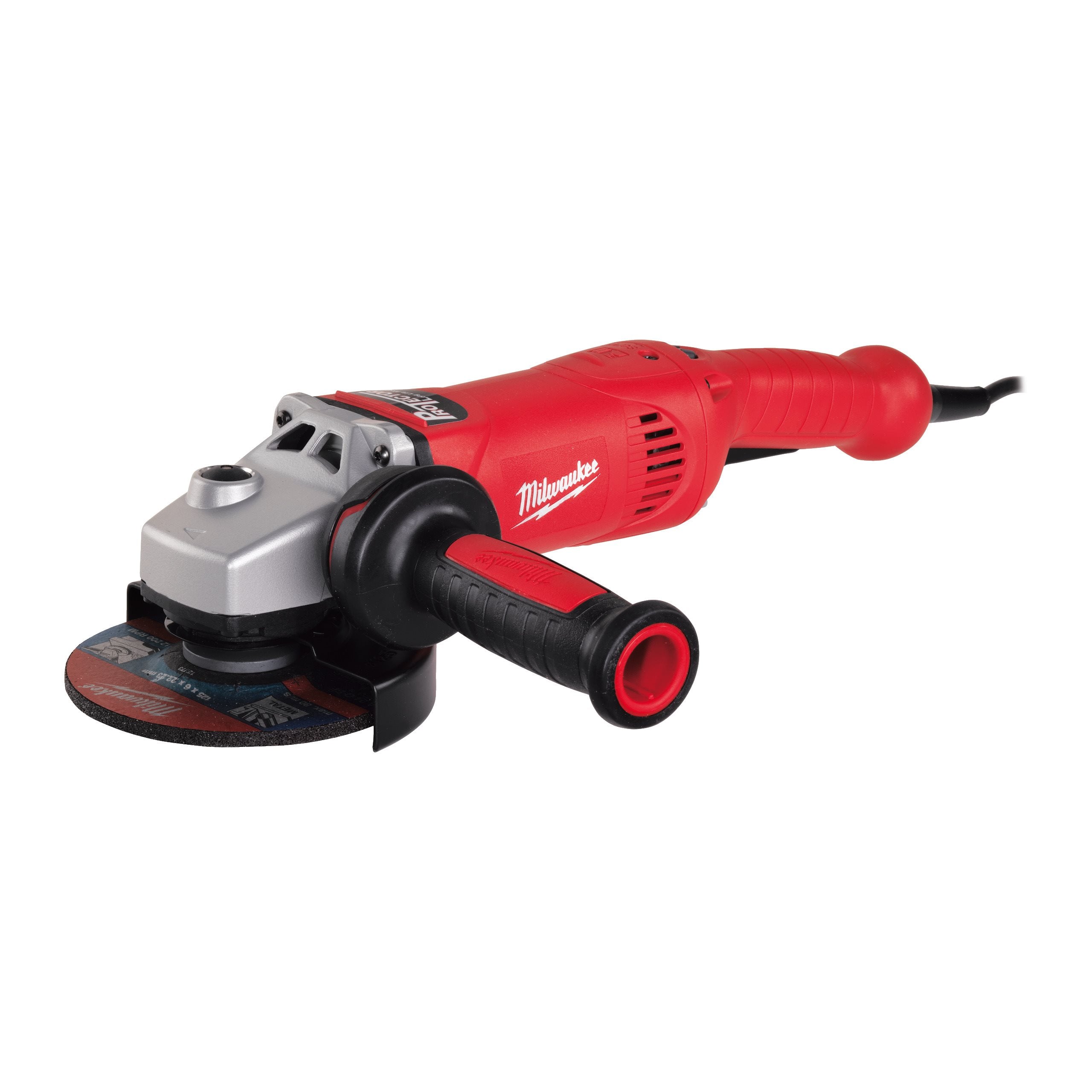 Milwaukee 1750 W angle grinder with AVS, AGV 17-125 XE (4933432230)