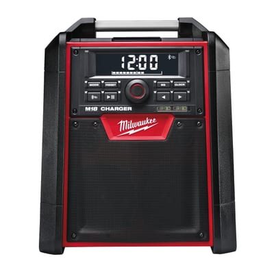 Milwaukee M18™ jobsite radio charger with Bluetooth®, M18 RC-0