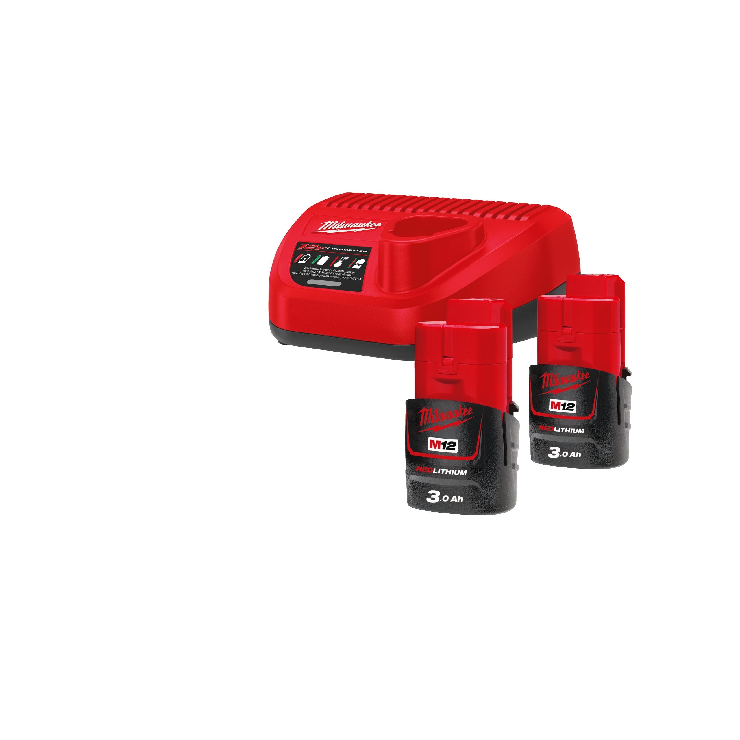 Milwaukee M12™ NRG pack, M12 NRG-302 (4933451902)