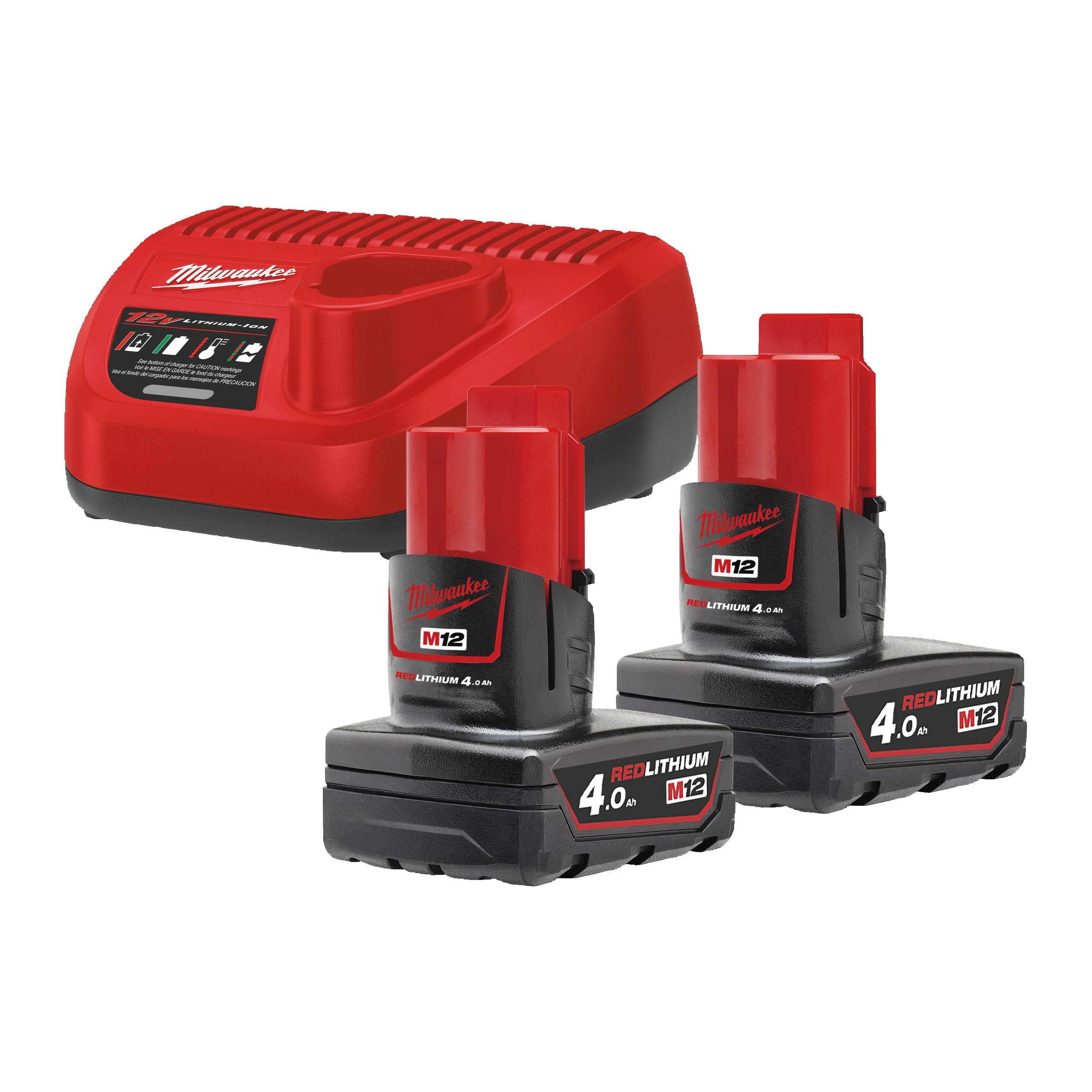 Milwaukee M12™ NRG pack, M12 NRG-402 (4933459211)