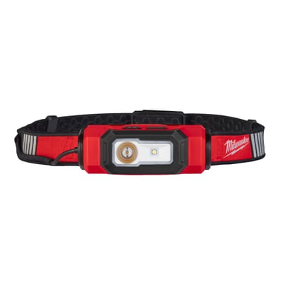 Milwaukee USB rechargeable HI-VIS headlamp, L4 HL-VIS-301