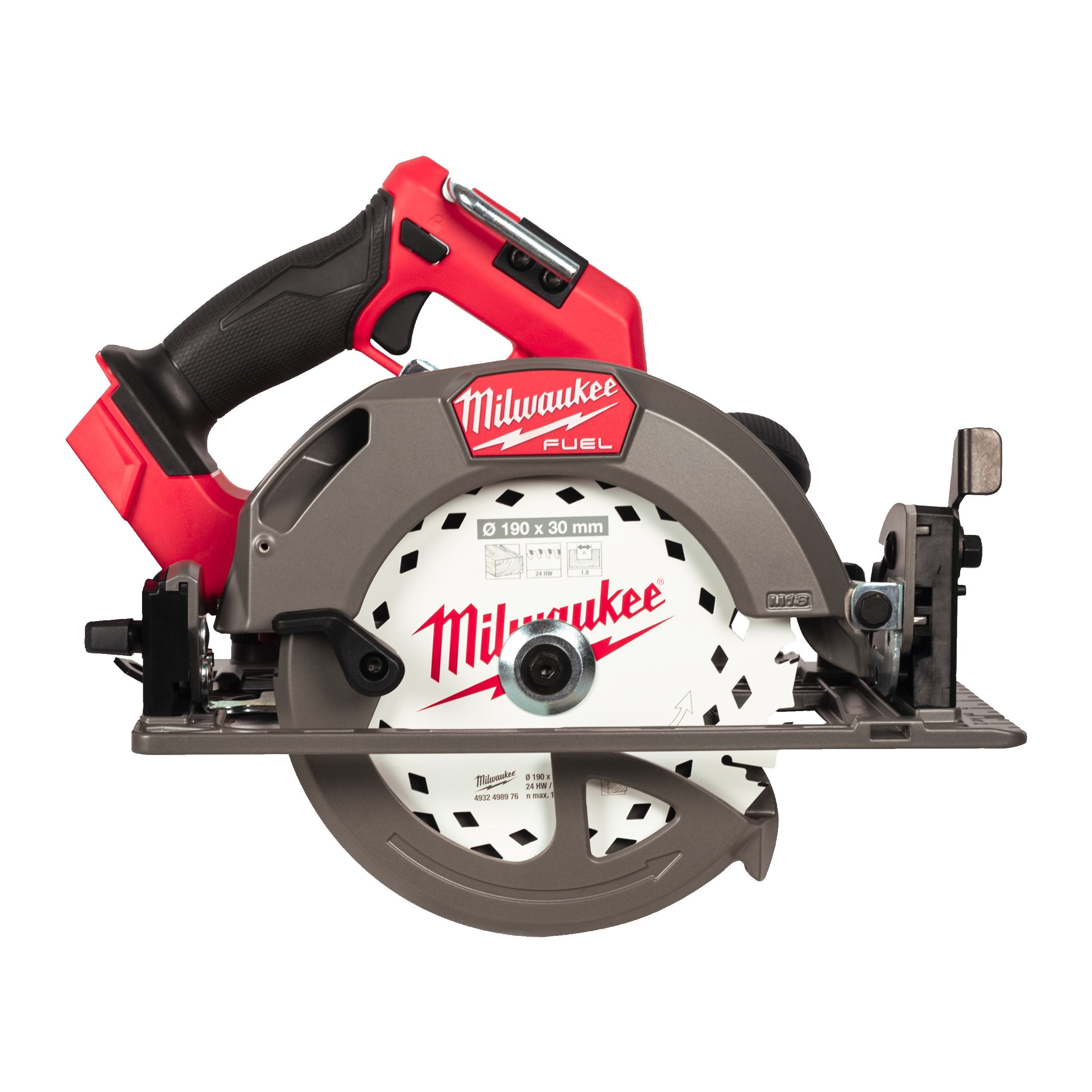 Milwaukee M18 FUEL™ guide rail compatible circular saw, M18 FCS66GR3-0 (4933493491)