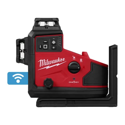 Milwaukee M12™ green auto alignment 360° 3 plane laser, M12 A3PLO-0C