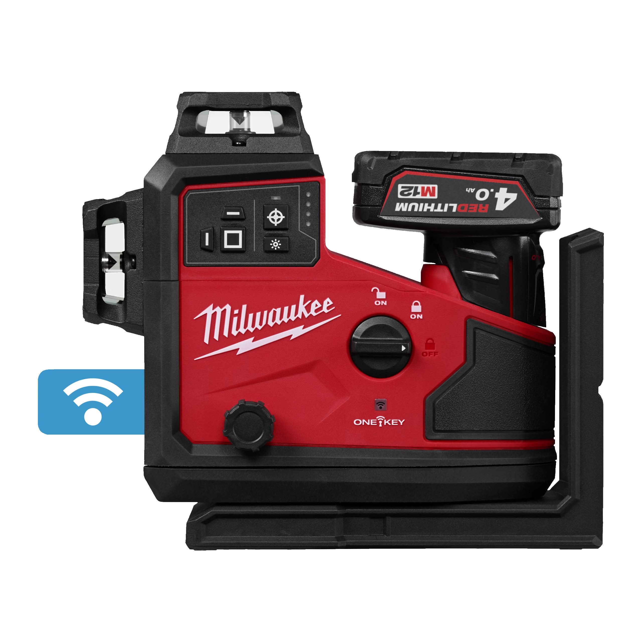 Milwaukee M12™ green auto alignment 360° 3 plane laser, M12 A3PLO-401C (4933499002)