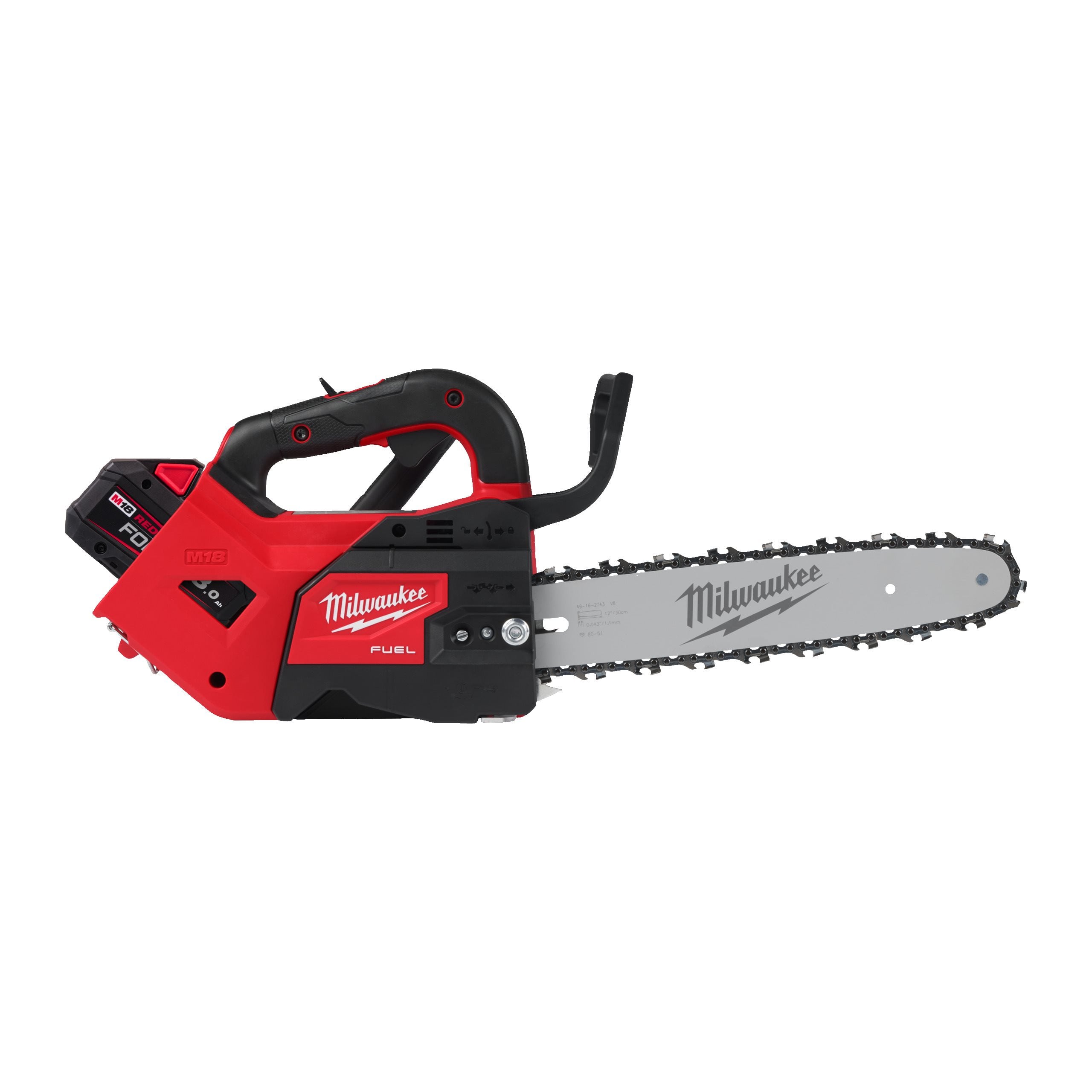 Milwaukee M18 FUEL™ top handle chainsaw with 35 cm bar, M18 FTHCHS35-802 (4933499222)