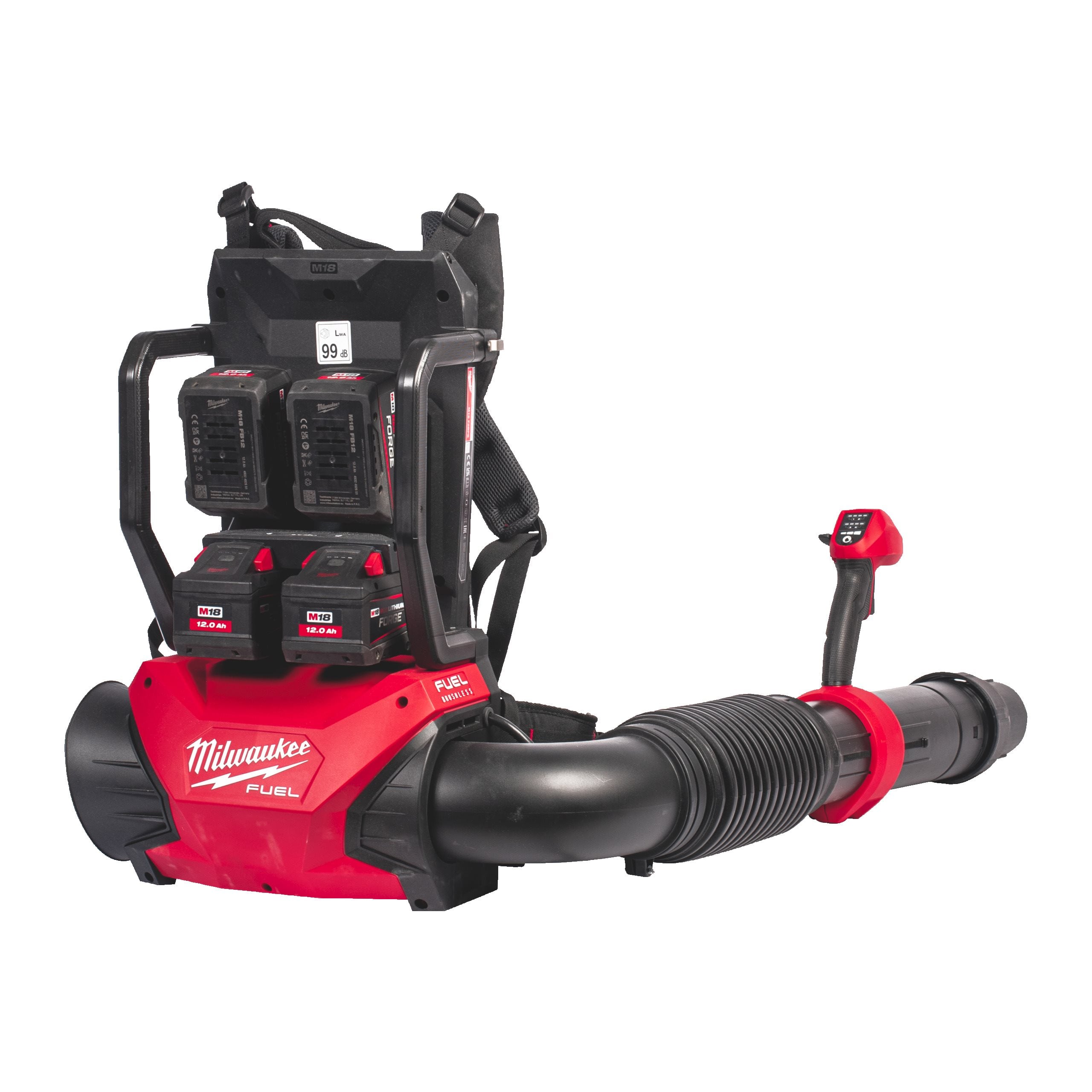Milwaukee M18 FUEL™ dual battery backpack blower, M18 F2BPB-124 (4933499231)