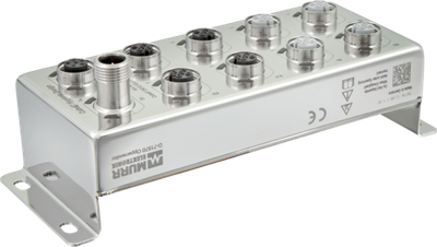 CUBE67+ Hygienic Design I/O EXTENSION MODULE 12 multif. channels + 4 IO-Link master V1.1