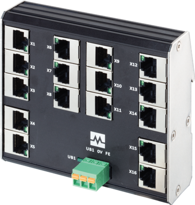 Xenterra 16TX unmanaged Switch 16 Port 100MBIT