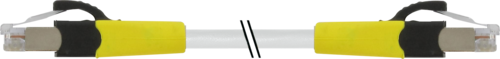 RJ45 male 0° / RJ45 male 0° shielded FRNC/LS0H 4X2XAWG27 shielded gr UL 0,3M (7000-74712-7780030)