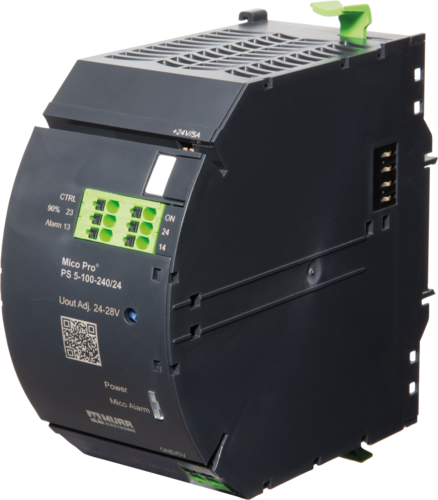 Mico Pro PS 5-100-240/24 IN: 90 - 265VAC OUT: 24-28V/5ADC / Cover plate included (heavy duty) (9000-41190-0000105)
