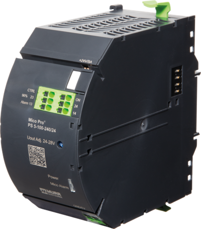 Mico Pro PS 5-100-240/24 IN: 90 - 265VAC OUT: 24-28V/5ADC / Cover plate included (heavy duty)