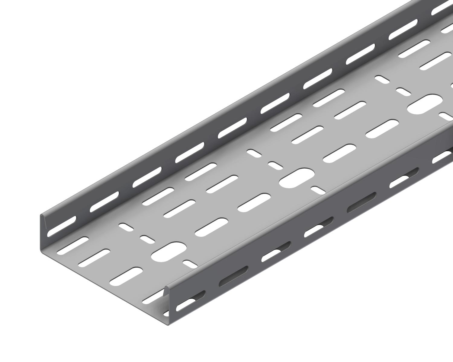 Øglænd System SPB-LB40 Cable Tray, 150 × 40 mm, 1 mm, 3 m, Pre-Galvanised