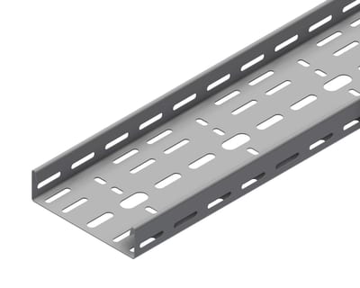 Øglænd System SPB-LB40 Cable Tray, 150 × 40 mm, 1 mm, 3 m, Pre-Galvanised