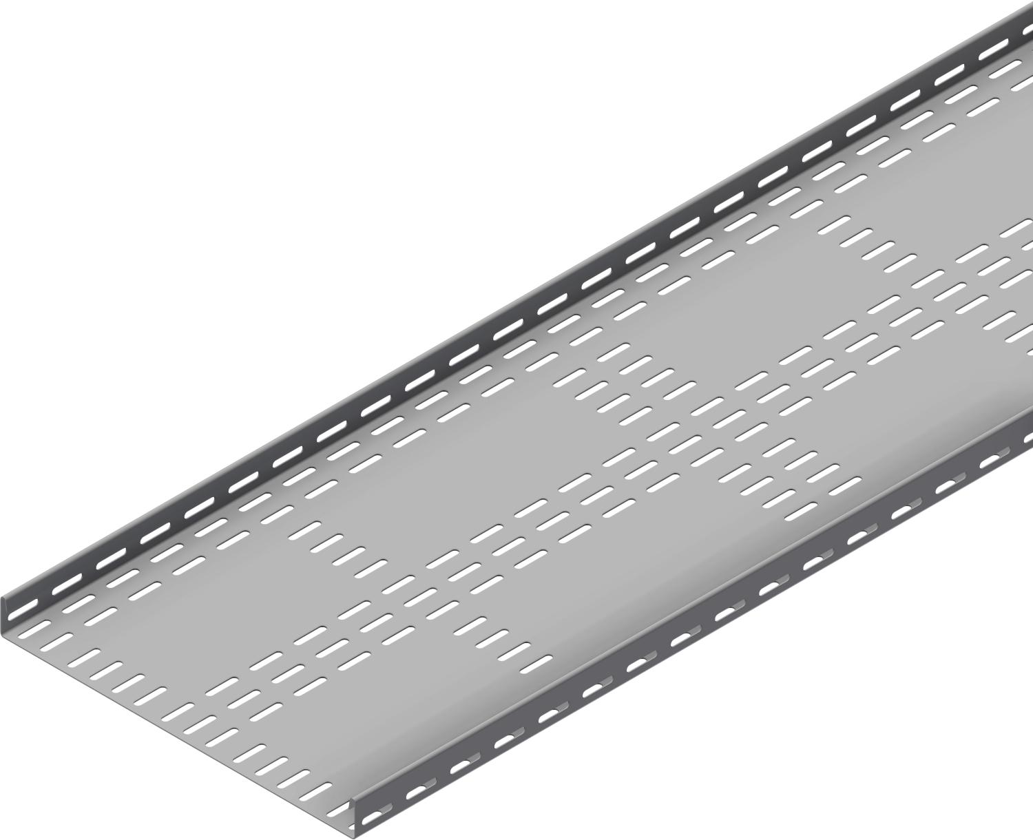 Øglænd System SPB-LB40 Cable Tray, 400 × 40 mm, 1.25 mm, 3 m, Pre-Galvanised