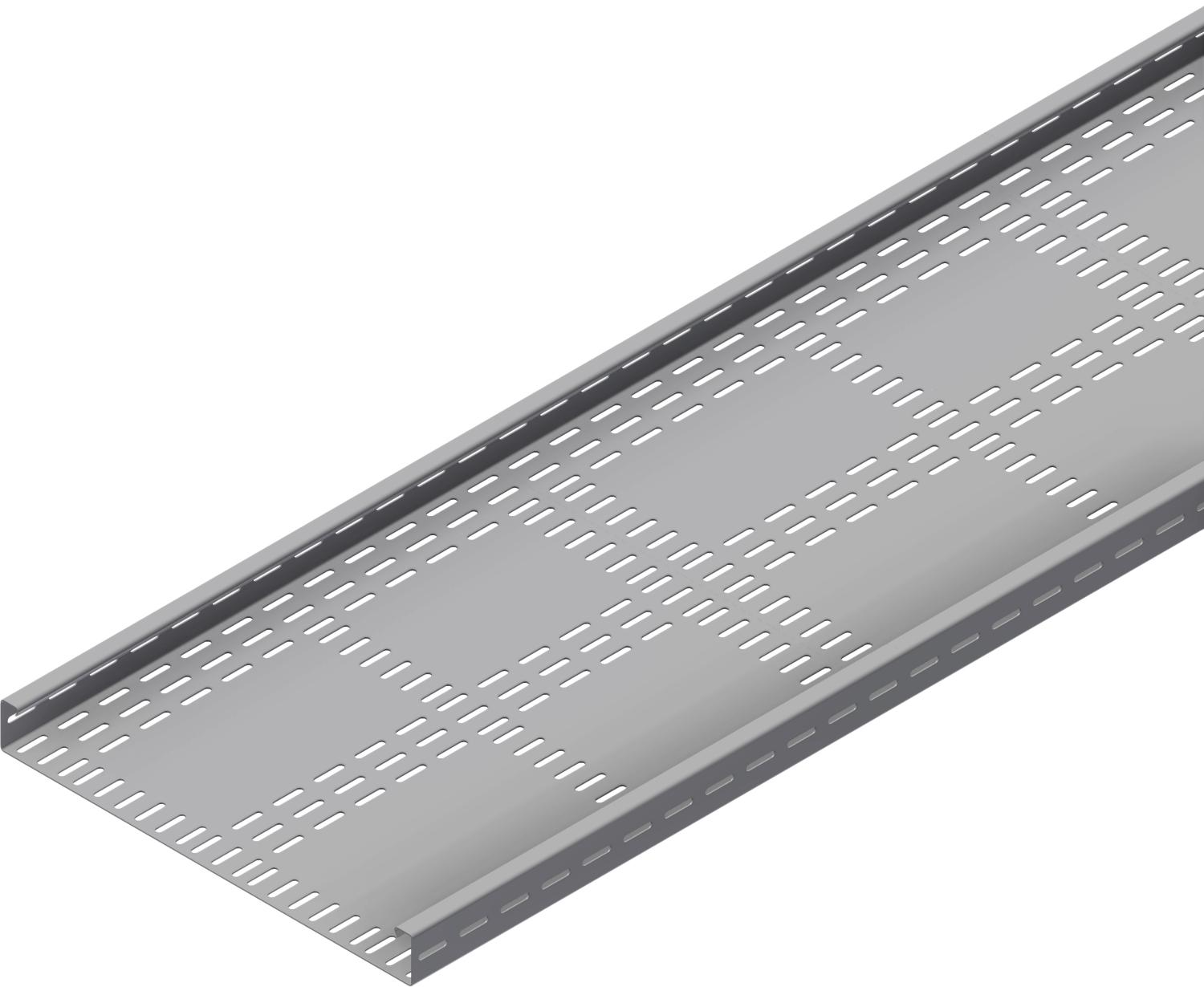 Øglænd System SPB-LB55 Cable Tray, 500 × 55 mm, 1.5 mm, 3 m, Pre-Galvanised