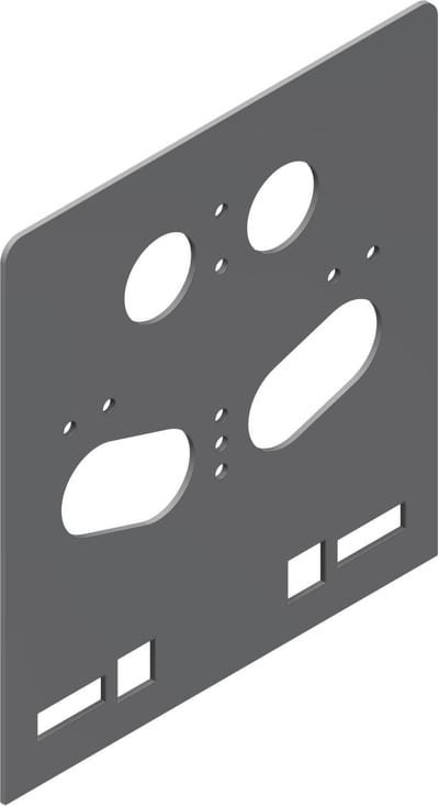 Øglænd System SPB Equipment Bracket, Pre-Galvanised