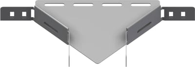 Øglænd System SPB-LB40 Tee, R75, Pre-Galvanised