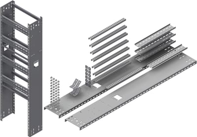 Øglænd System OER250 Rack, 900 × 1990 mm, Stainless Steel