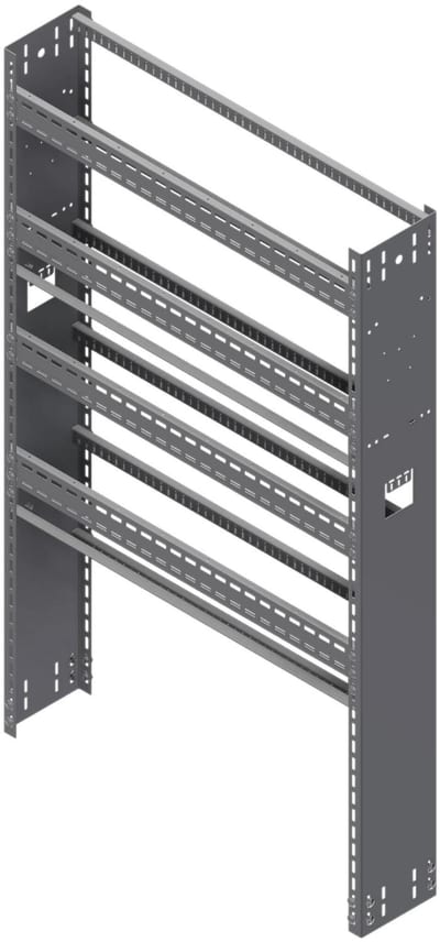 Øglænd System OER250 Rack, 1200 × 1990 mm, Stainless Steel
