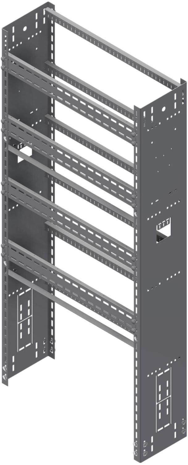 Øglænd System OER300 Rack, 900 × 1990 mm, Stainless Steel