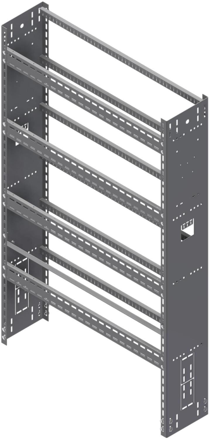 Øglænd System OER300 Rack, 1200 × 1990 mm, Stainless Steel