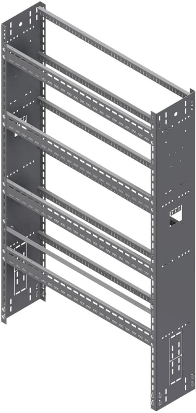 Øglænd System OER300 Rack, 1200 × 1990 mm, Stainless Steel