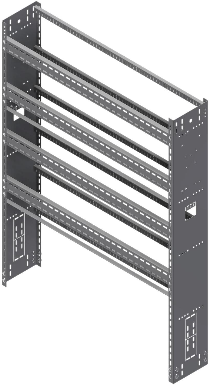 Øglænd System OER300 Rack, 1500 × 1990 mm, Stainless Steel