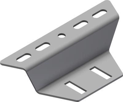 Øglænd System Detector Bracket, 98 mm, Stainless Steel