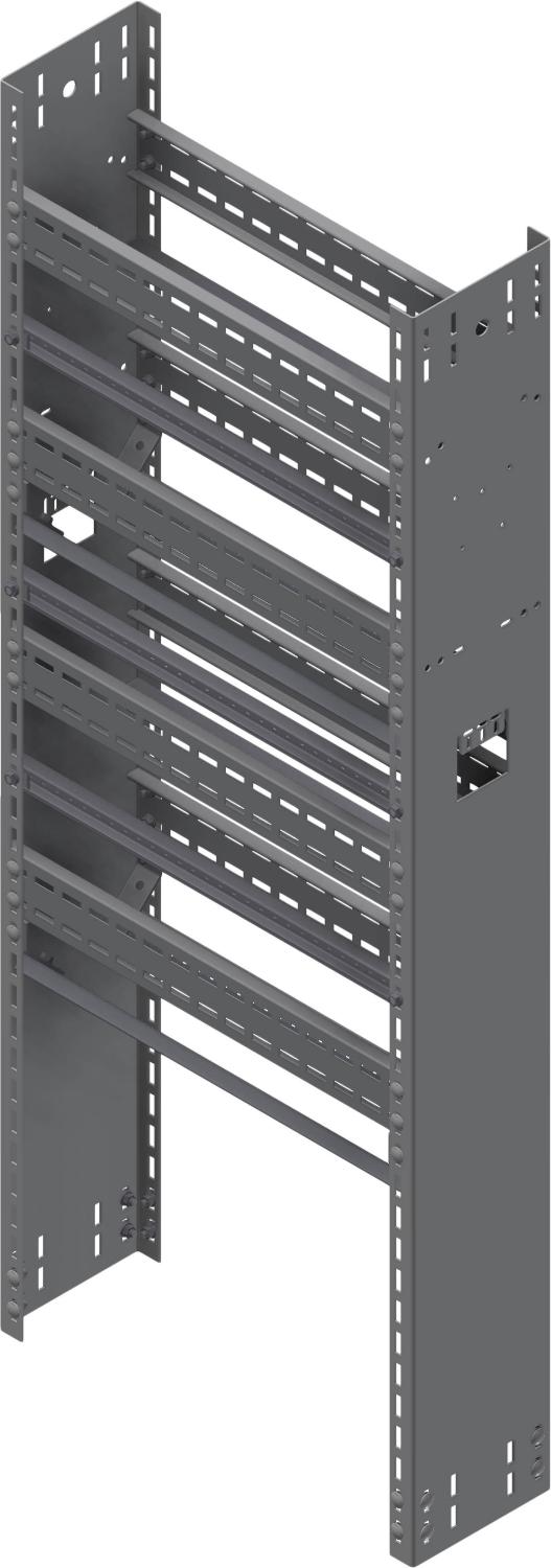 Øglænd System OER250-DS Rack, 750 × 1990 mm, Stainless Steel