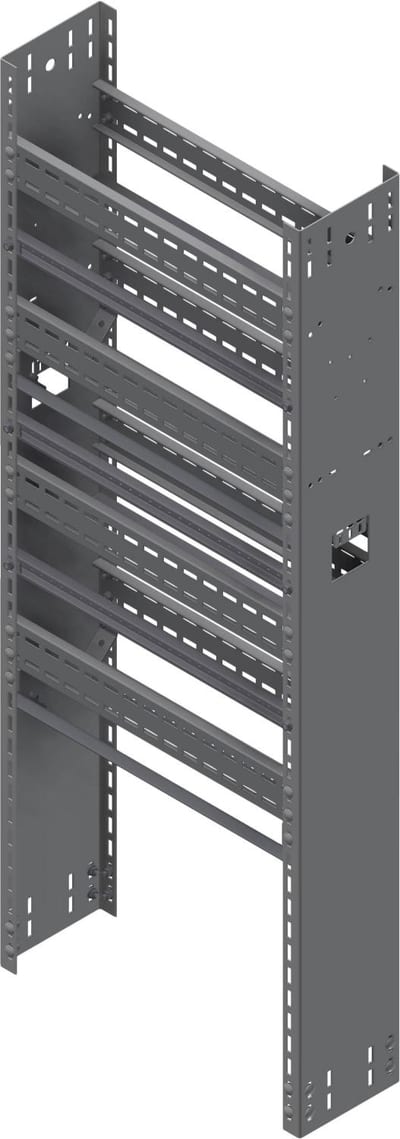 Øglænd System OER250-DS Rack, 750 × 1990 mm, Stainless Steel