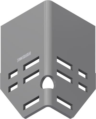 Øglænd System Mekano Starter Bracket, 200 mm, Stainless Steel