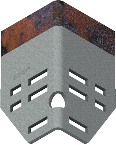 Øglænd System Mekano Starter Bracket, 200 mm, Hot-Dip Galvanised
